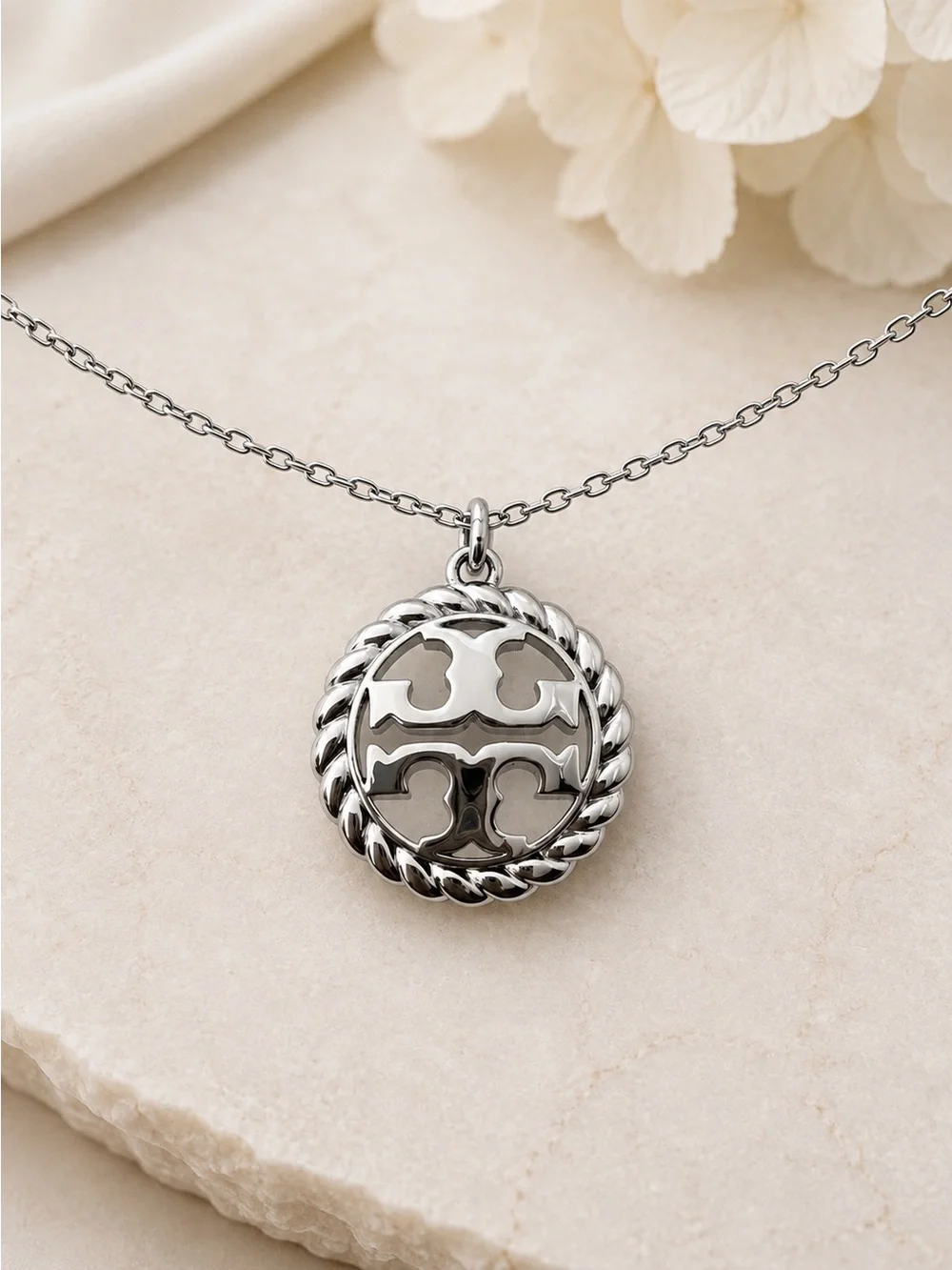Tory Burch elegant silver